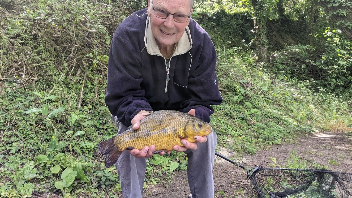 >3lb 2oz Crucian caught at BB3 by Colin