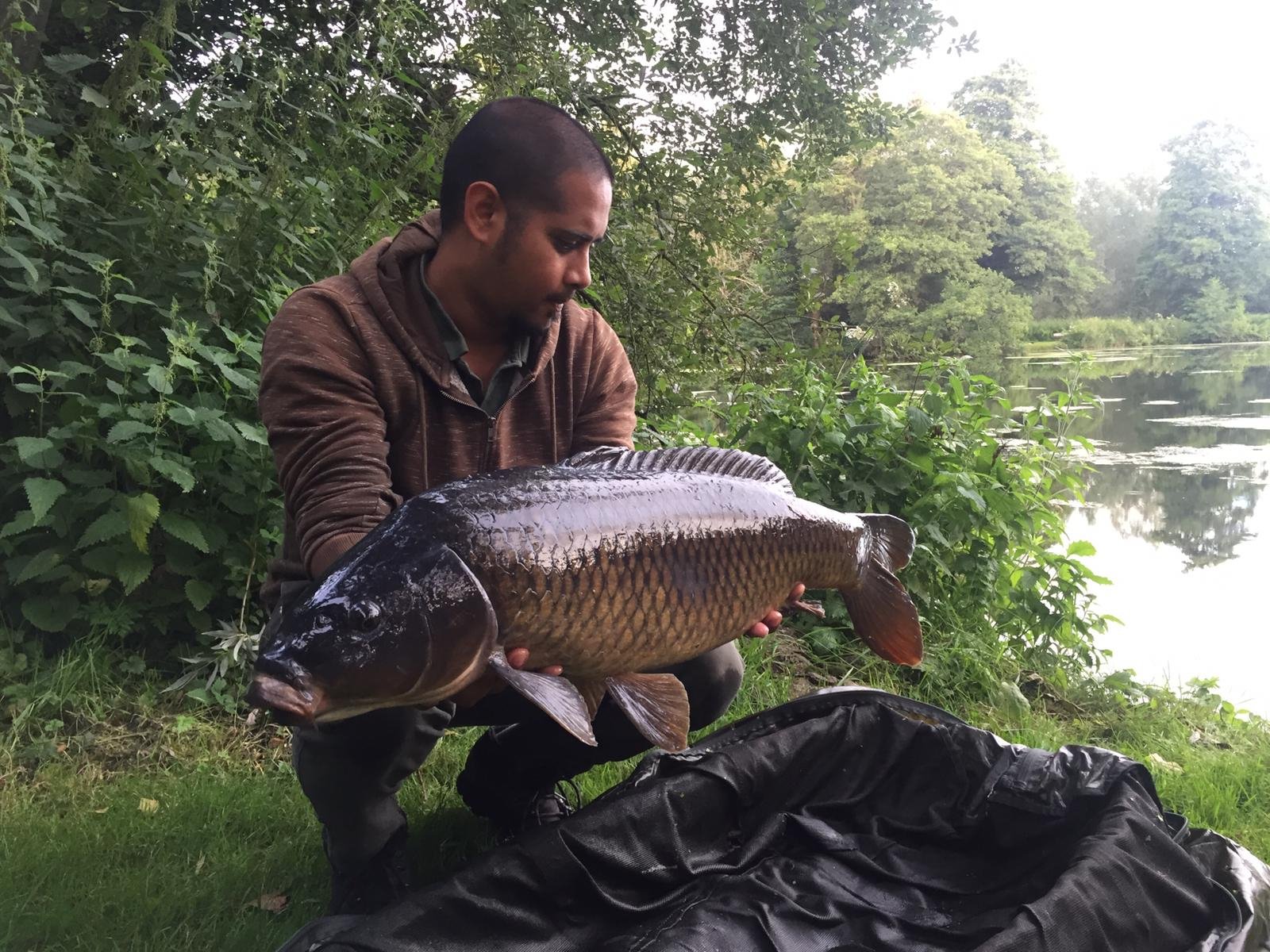 Jerome with a nice Carp out of Langham 1