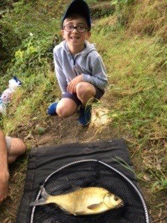Jacob with his Bream at BB3